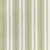 green striped embroideried fabric from Nina Campbell