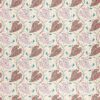 pink botanical linen fabric from Nina Campbell