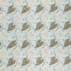 blue botanical linen fabric from Nina Campbell