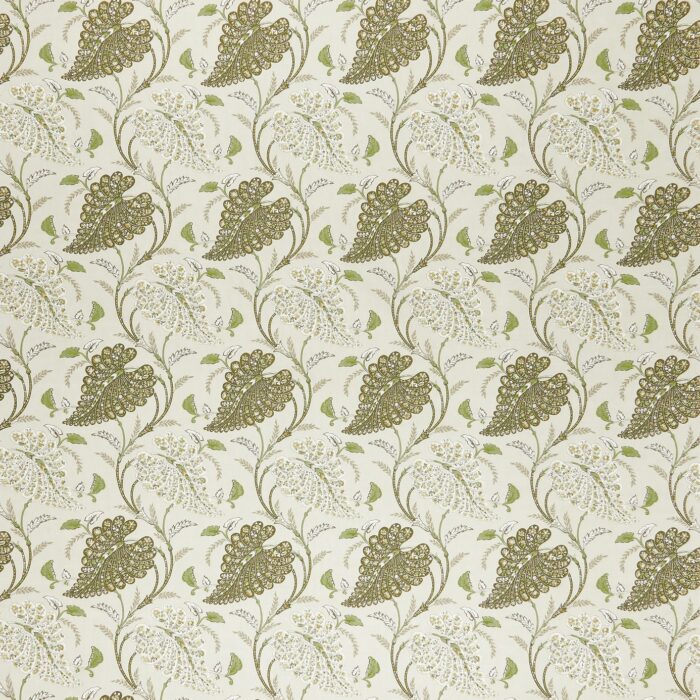 Felbrigg Fabric - Stone /  Olive / Sepia – Stone / Olive / Sepia swatch