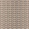 brown striped printed fabric from Nina Campbell