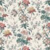 blue botanical printed fabric from Nina Campbell