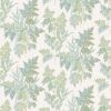 green botanical printed fabric from Nina Campbell