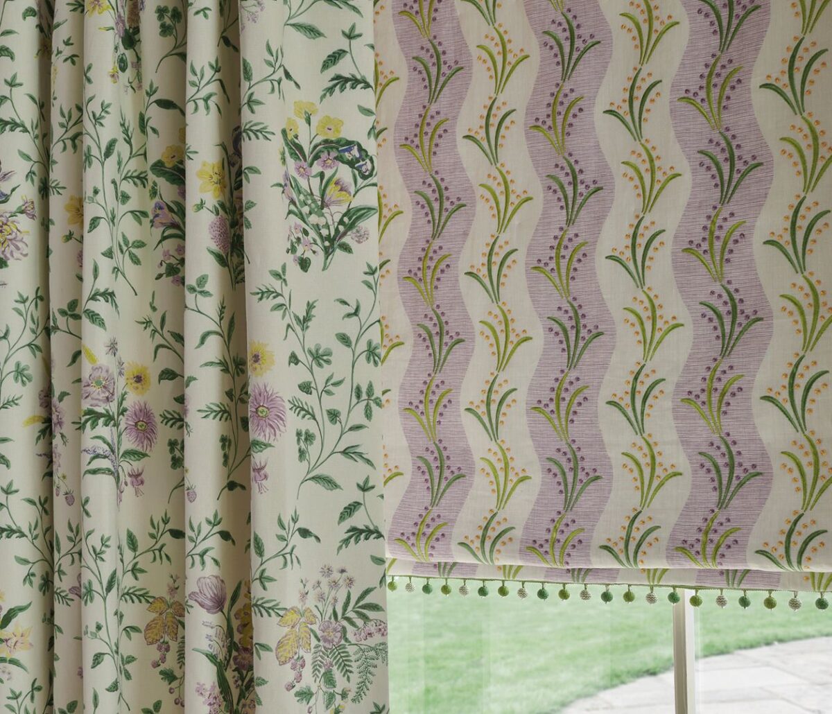 Sidney Stripe Fabric - Yellow from