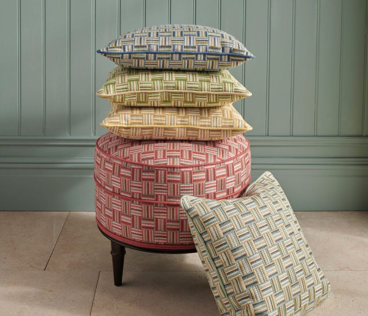 Attwood Fabric - Blue / Green by Attwood Fabric - Blue / Green from