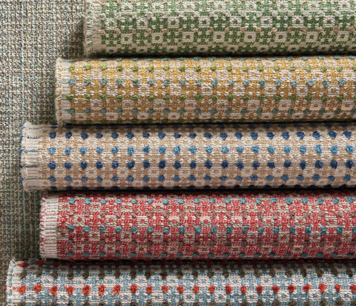 Chiddingstone Fabric - Green by Chiddingstone Fabric - Green from