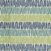 blue striped embroideried fabric from Nina Campbell