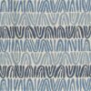 blue striped embroideried fabric from Nina Campbell