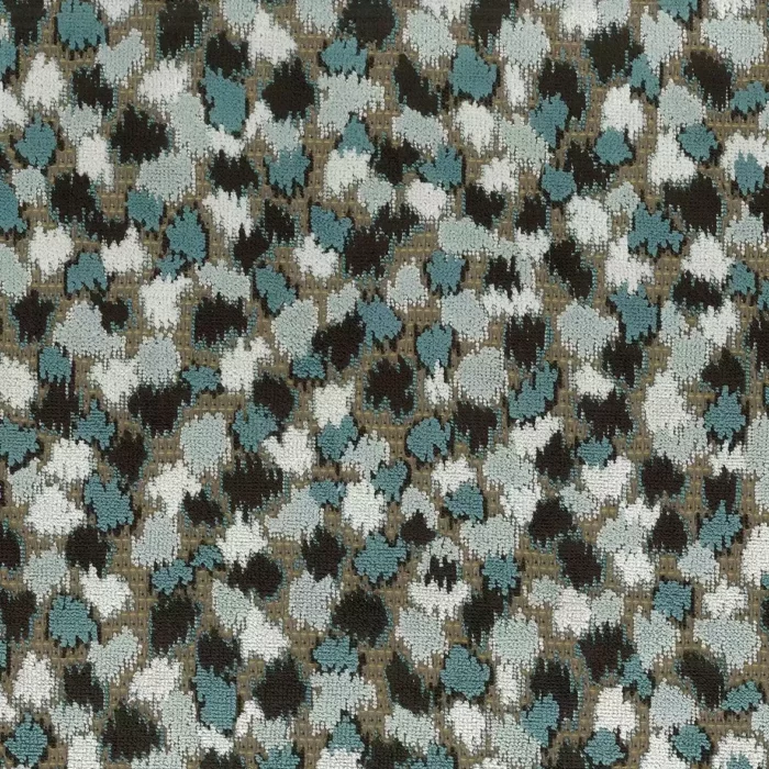 Orford Fabric - Topaz /  Chocolate – Topaz / Chocolate swatch