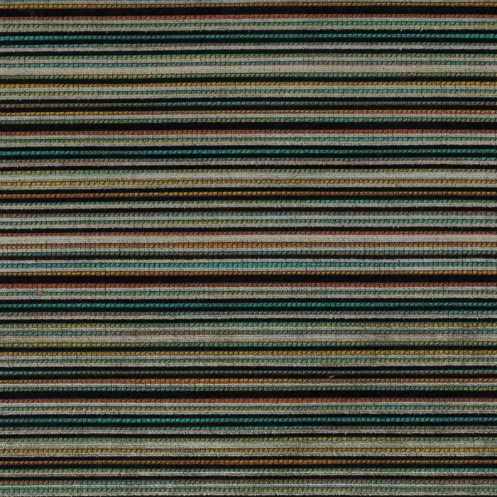 Framlingham Fabric - Chocolate  / Turquoise – Chocolate / Turquoise swatch
