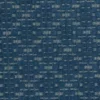 blue geometric velvet-chenille fabric from Nina Campbell