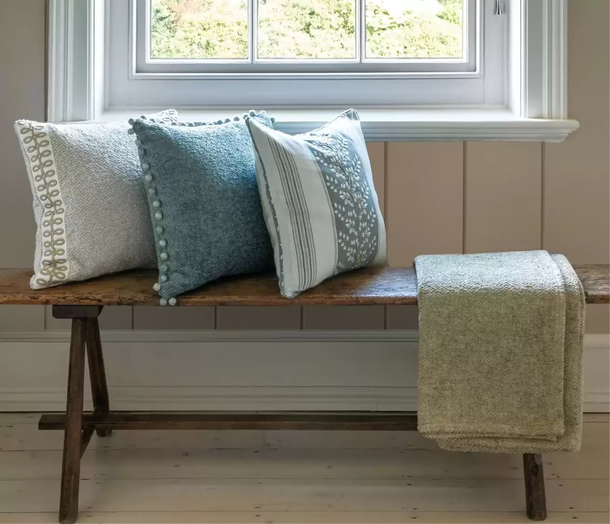 Bramfield Fabric - Olive Green from