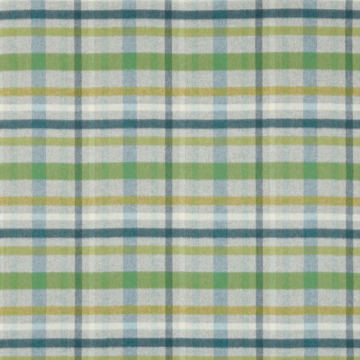 Cassiano Fabric - Apple / Teal swatch