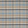 blue checked woolen fabric from Osborne & Little