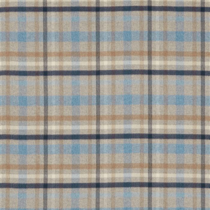 Cassiano Fabric - Navy / Ivory  / Cornflower – Navy / Ivory / Cornflower swatch