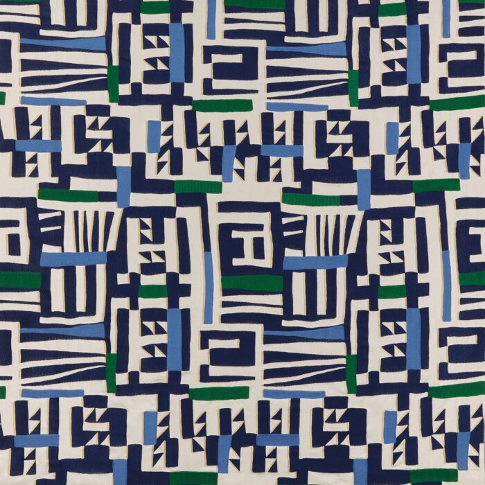 Zawaya Fabric - Indigo swatch