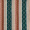 multicolour striped embroideried fabric from Osborne & Little