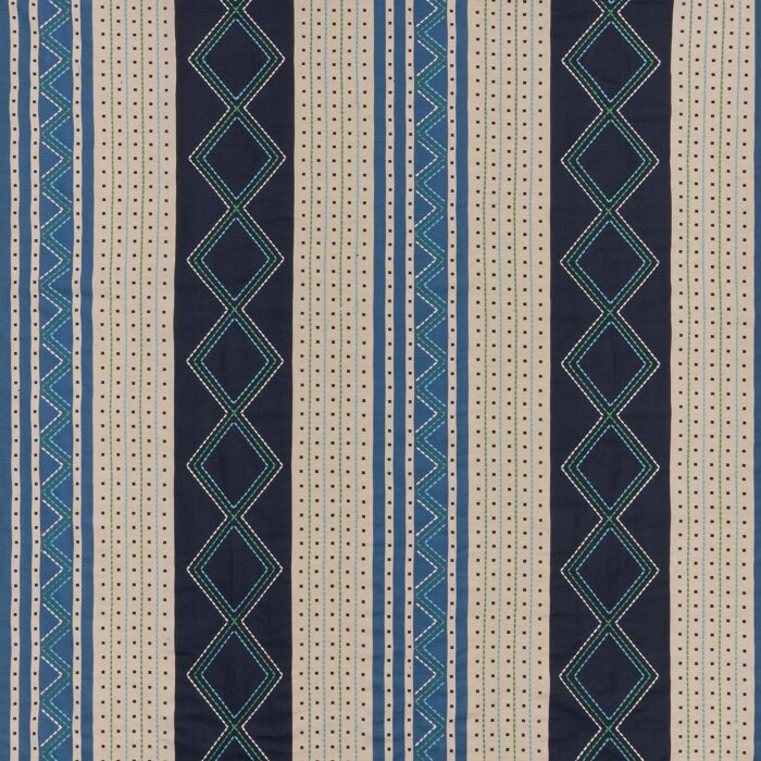 Turkana Fabric - Indigo swatch