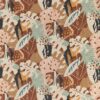 multicolour botanical printed fabric from Osborne & Little