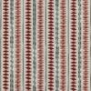 orange striped printed fabric from Osborne & Little