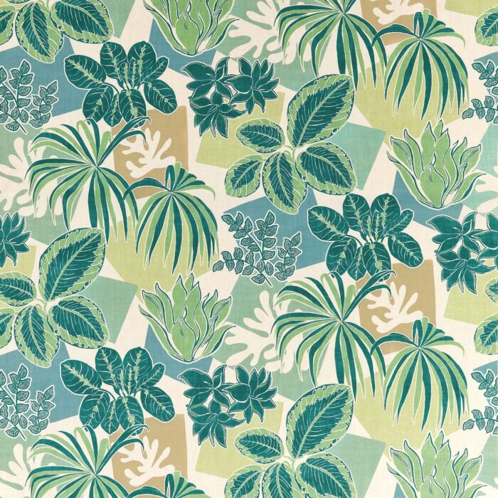 Frondoso Fabric - Emerald swatch