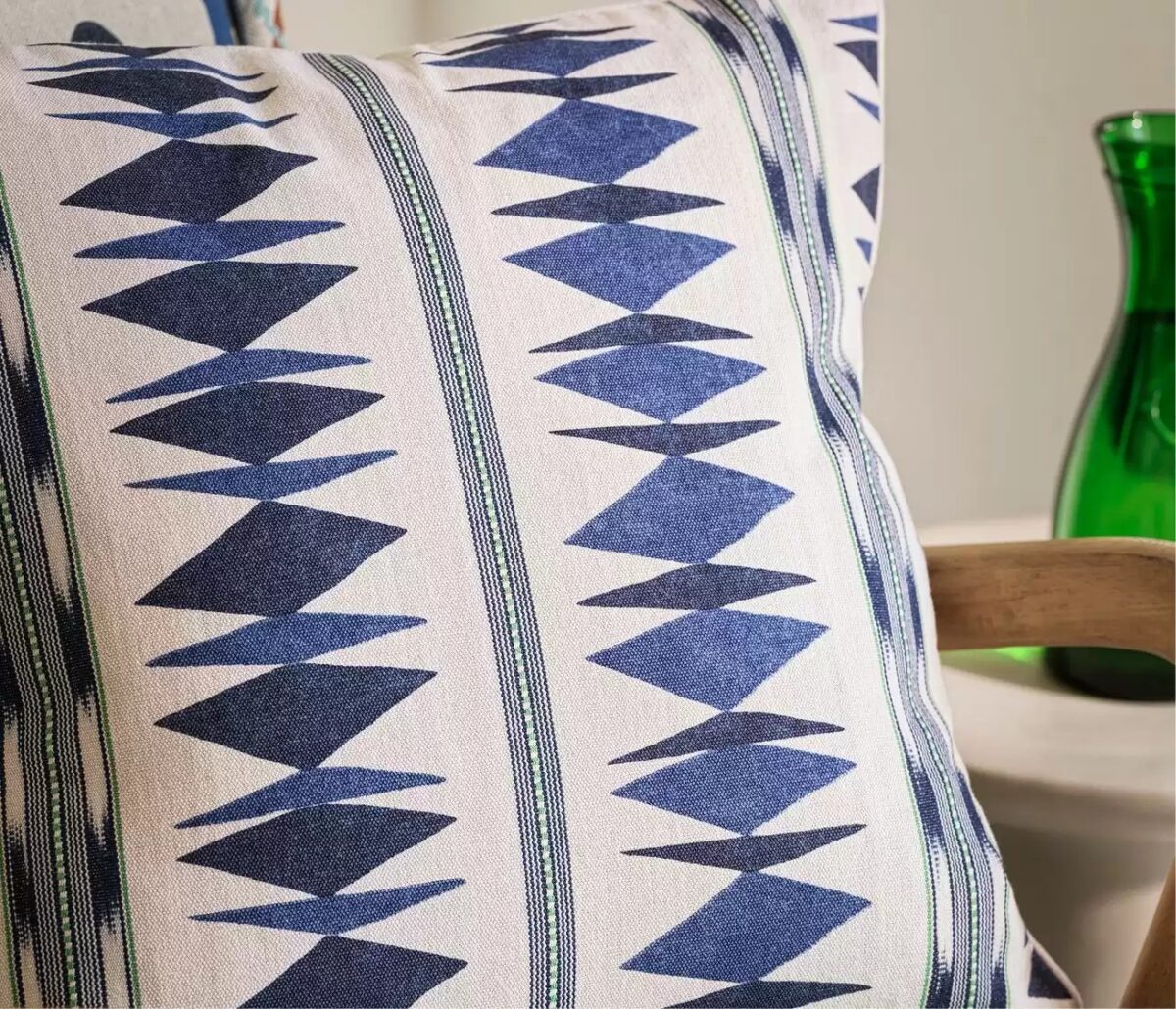 Samira Fabric - Indigo by Samira Fabric - Indigo from