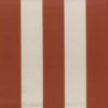 orange striped cotton fabric from Osborne & Little