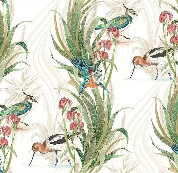 Halcyon Fabric - Coral swatch