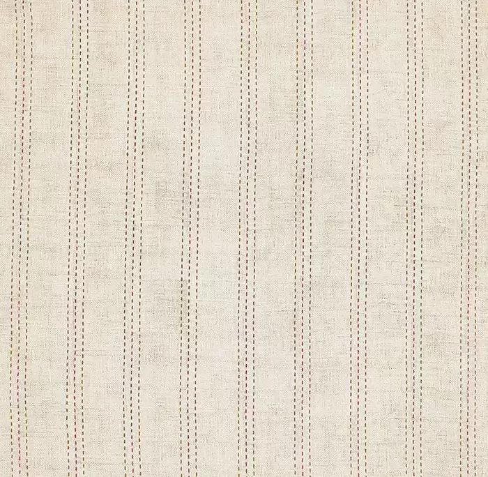 Rhapsody Stripe Fabric - Amber swatch
