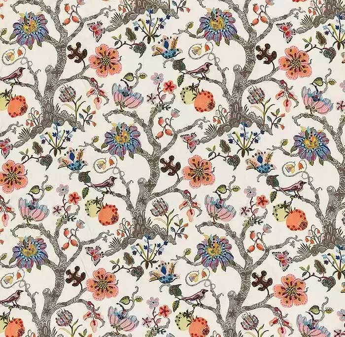 Puzzlewood Fabric - Blossom swatch