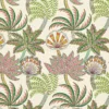 multicolour botanical embroideried fabric from Osborne & Little