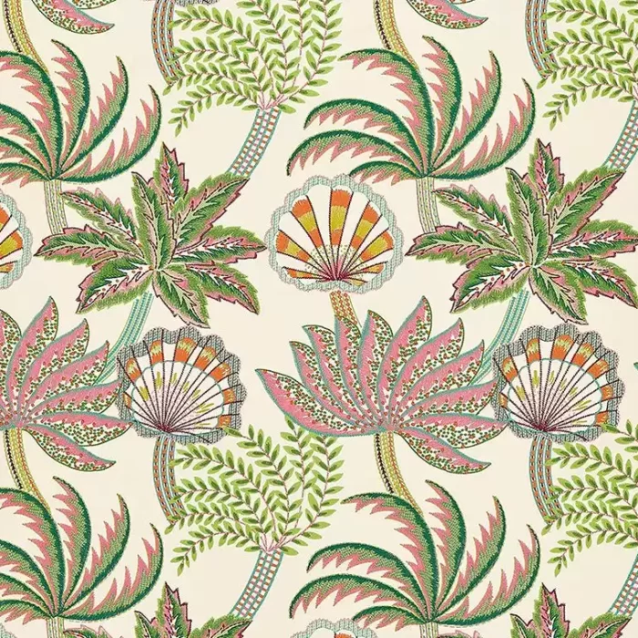 Ravenala Fabric - Azalea swatch