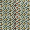 multicolour geometric velvet-chenille fabric from Osborne & Little