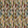 multicolour geometric velvet-chenille fabric from Osborne & Little