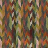 multicolour geometric velvet-chenille fabric from Osborne & Little