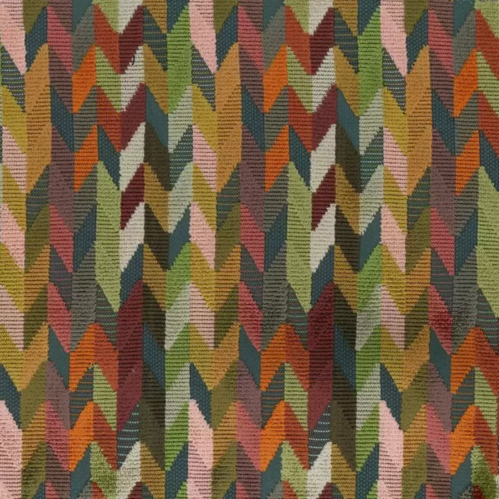Felicia Fabric - Brick / Olive  / Ginger – Brick / Olive / Ginger swatch