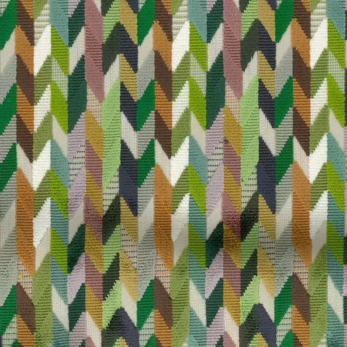 Felicia Fabric - Leaf / Rust /  Steel – Leaf / Rust / Steel swatch