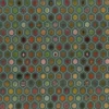 green geometric velvet-chenille fabric from Osborne & Little