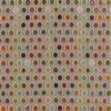 multicolour geometric velvet-chenille fabric from Osborne & Little