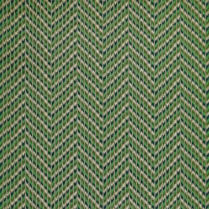 Viviana Stripe Fabric - Leaf /  Pine – Leaf / Pine swatch