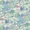green botanical wallpaper from osborne & little