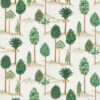 green botanical wallpaper from osborne & little