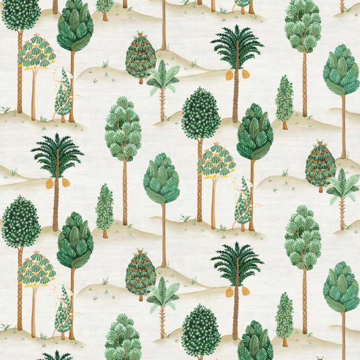 Foresta Wallpaper - Emerald swatch