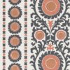 orange spotted wallpaper from osborne & little
