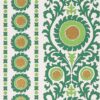 green spotted wallpaper from osborne & little