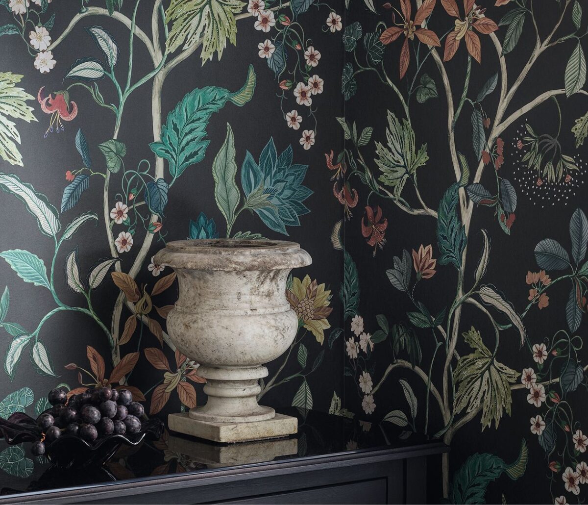 Chellah Wallpaper - Ivory / Blush from