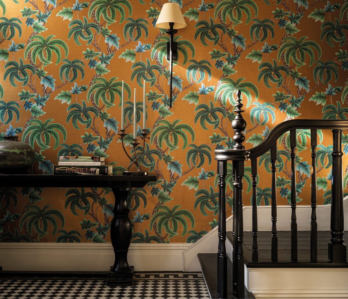 Shalimar Wallpaper - Chestnut by Shalimar Wallpaper - Chestnut from