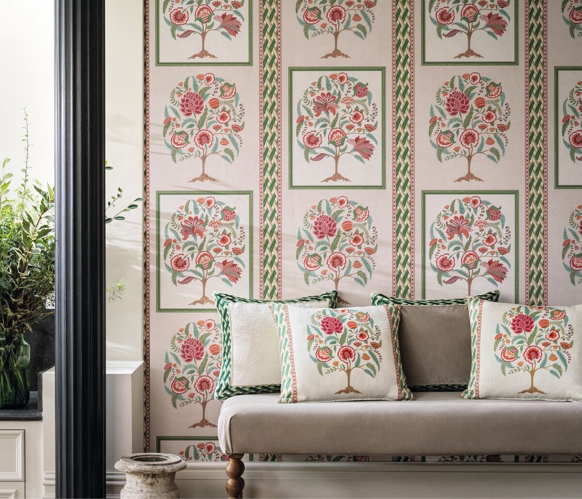 Taniska Wallpaper - Cobalt by Taniska Wallpaper - Cobalt from