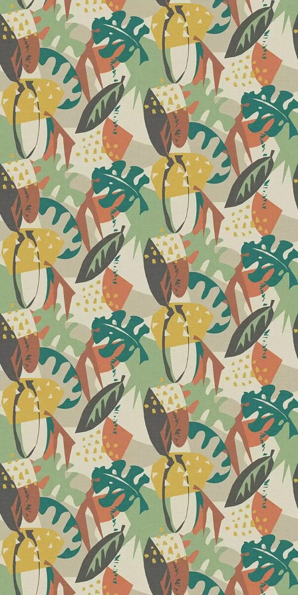 multicolour botanical wallpaper from osborne & little