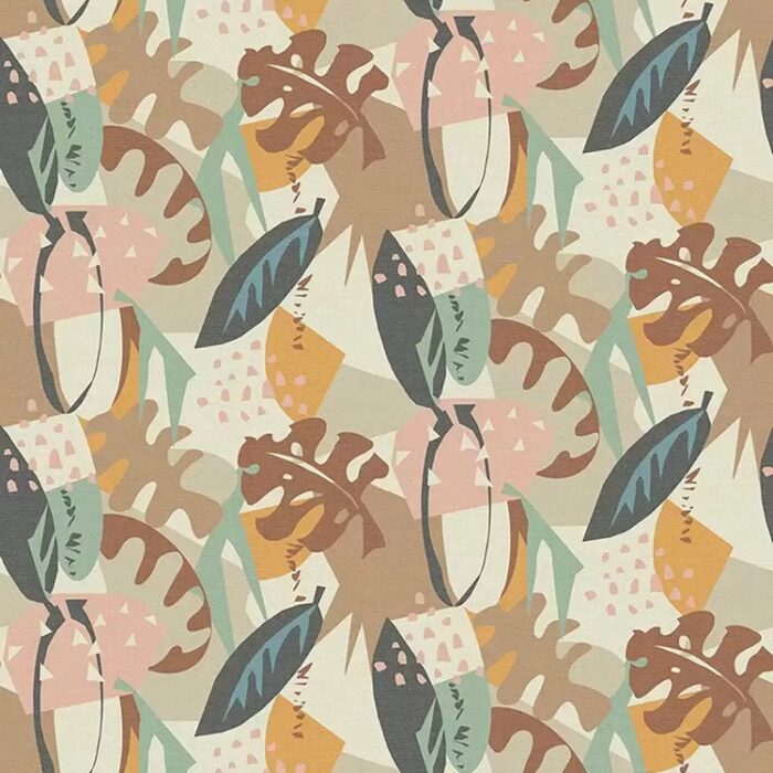 Zylina Wallpaper - Blush /  Copper – Blush / Copper swatch